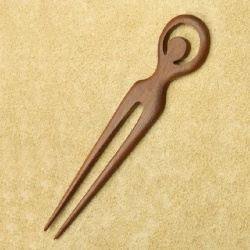 Haarnaald - Hout - Godin