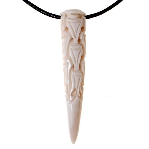 De Aardewinkel Lindwurm Tand Handgesneden Amulet De Aardewinkel Lindwurm Tand Handgesneden Amulet